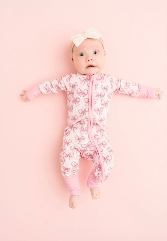 Pretty in Pink Bamboo Sleeper