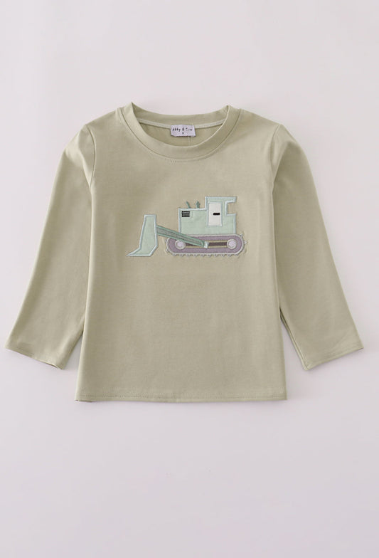 Excavator Appliqué Tee