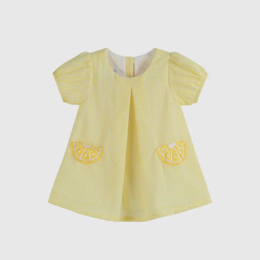 When Life Gives You Lemons Dress & Bloomers Set