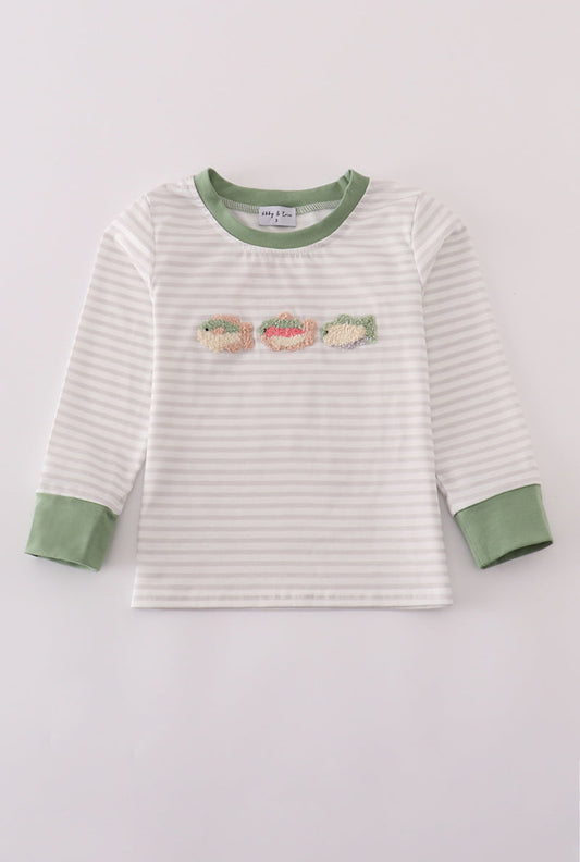 French Knot Fish Shirt