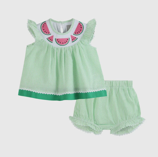 Watermelon Dress & Bloomers Set